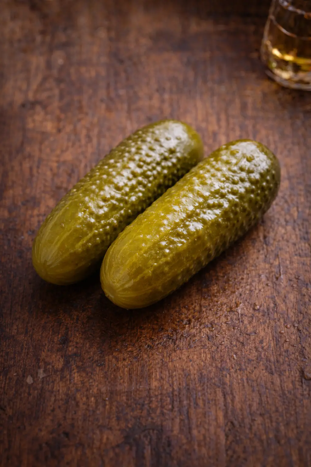 Ogórek kiszony 2 szt. w Restauracji Krakoski na Kazimierzu w Krakowie.