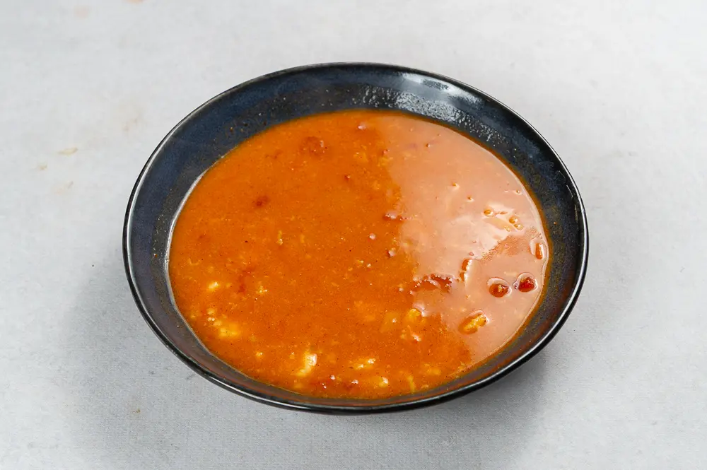 Pomidorowa z lanym ciastem w Restauracji Krakoski na Kazimierzu w Krakowie.